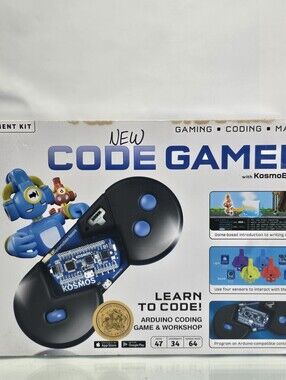 NEW Thames & Kosmos Code Gamer KosmoBits Arduino Coding Experiment Kit STEM